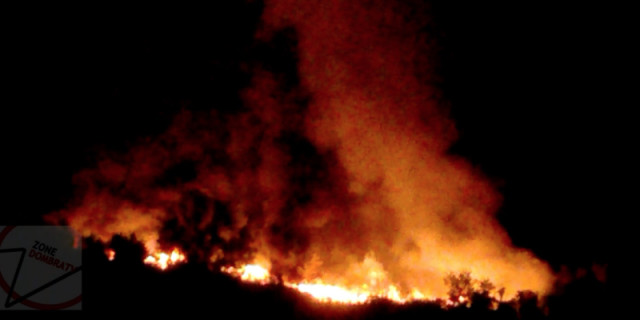 Chieti - discarica incendio