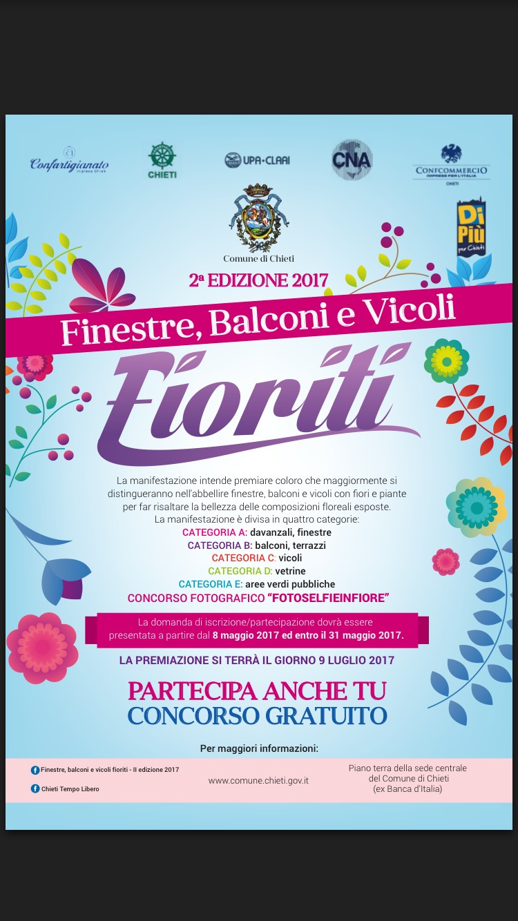 FINESTRE, BALCONI E VICOLI FIORITI